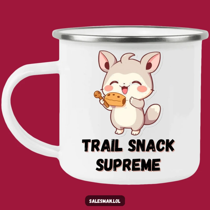 Funny Camp Treat Mug: Enjoy Your Coffee with This Energetic Creature