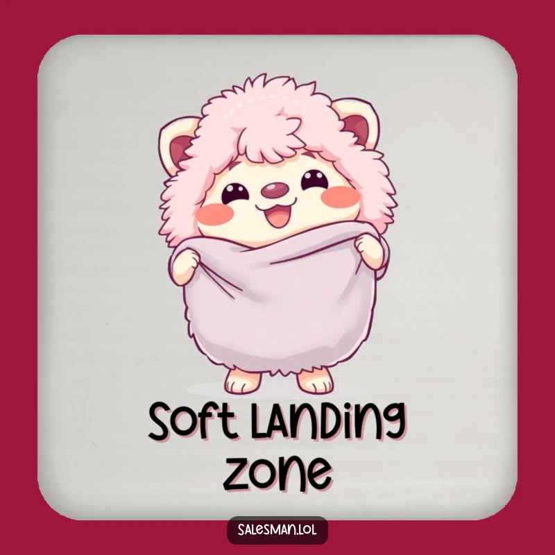 Funny Fluffy Coaster: Protect Your Table with This Adorable Fabric Fanatic