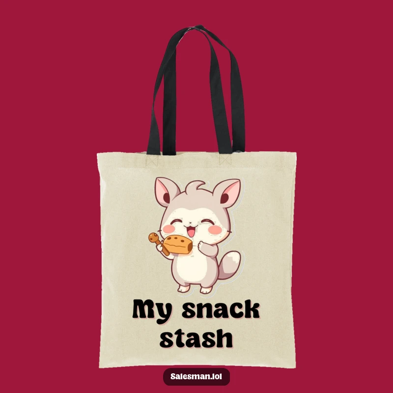 Funny Treat Tote Bag: Carry Your Goodies with This Hilarious Design